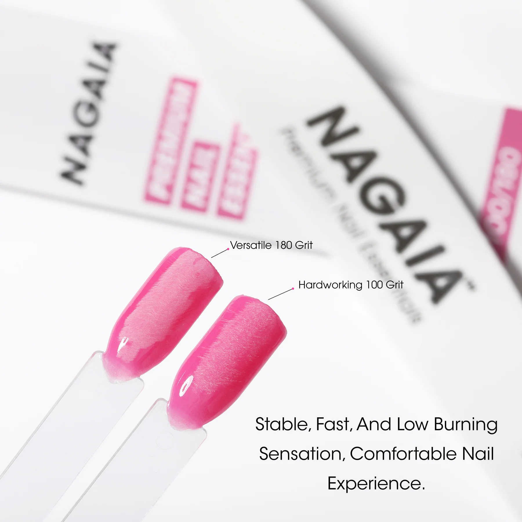 NAGAIA Premium Nail File 180/100 Grit - Image 3