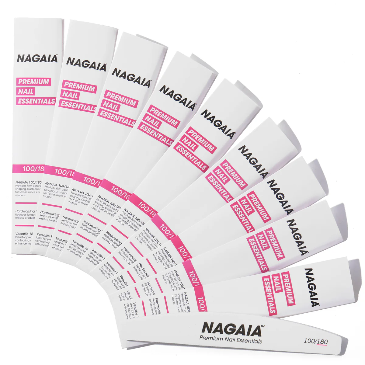 NAGAIA Premium Nail File 180/100 Grit - Image 7