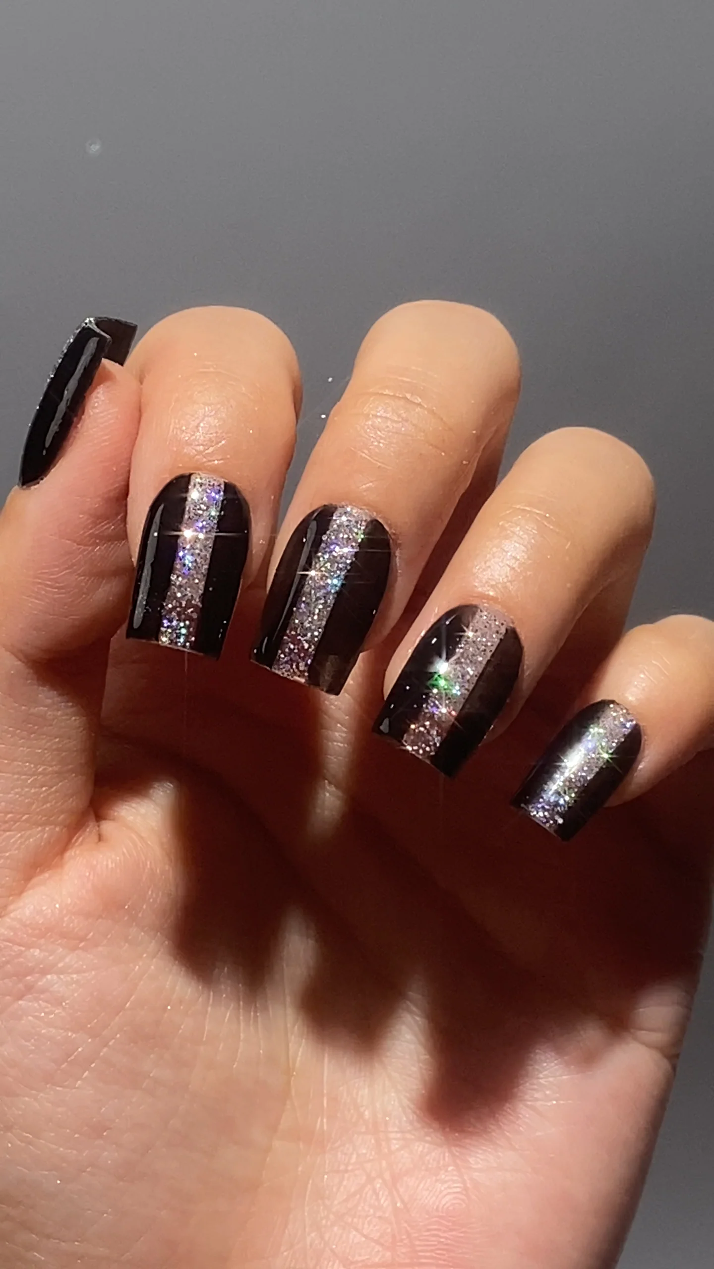 Onyx Dark Glitter Shot